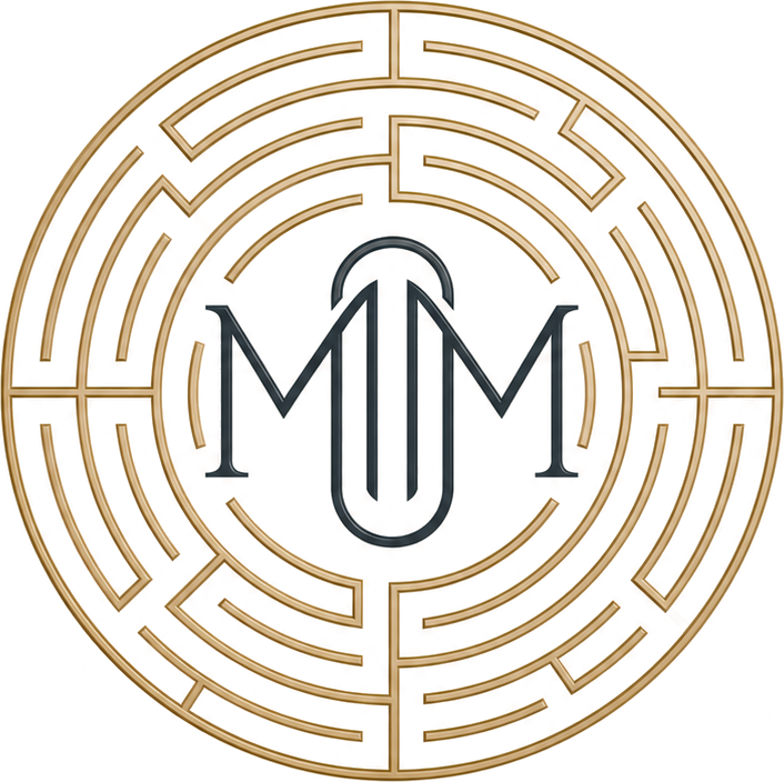 MOM maze logo